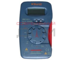 Мультиметр Sturm MM12031 ЖК диспл.,автодиапазон